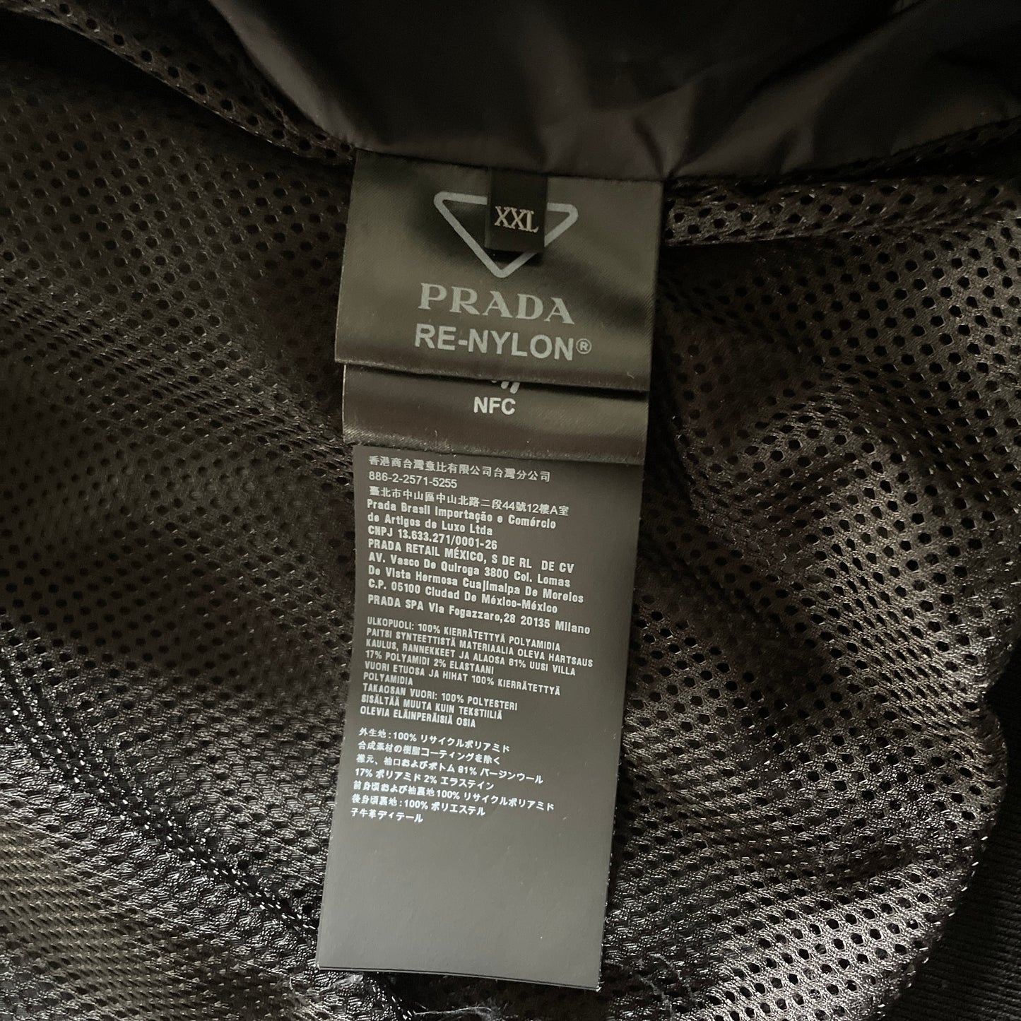 2022ss prada re nylon bomber jacket
XXL by raf simons