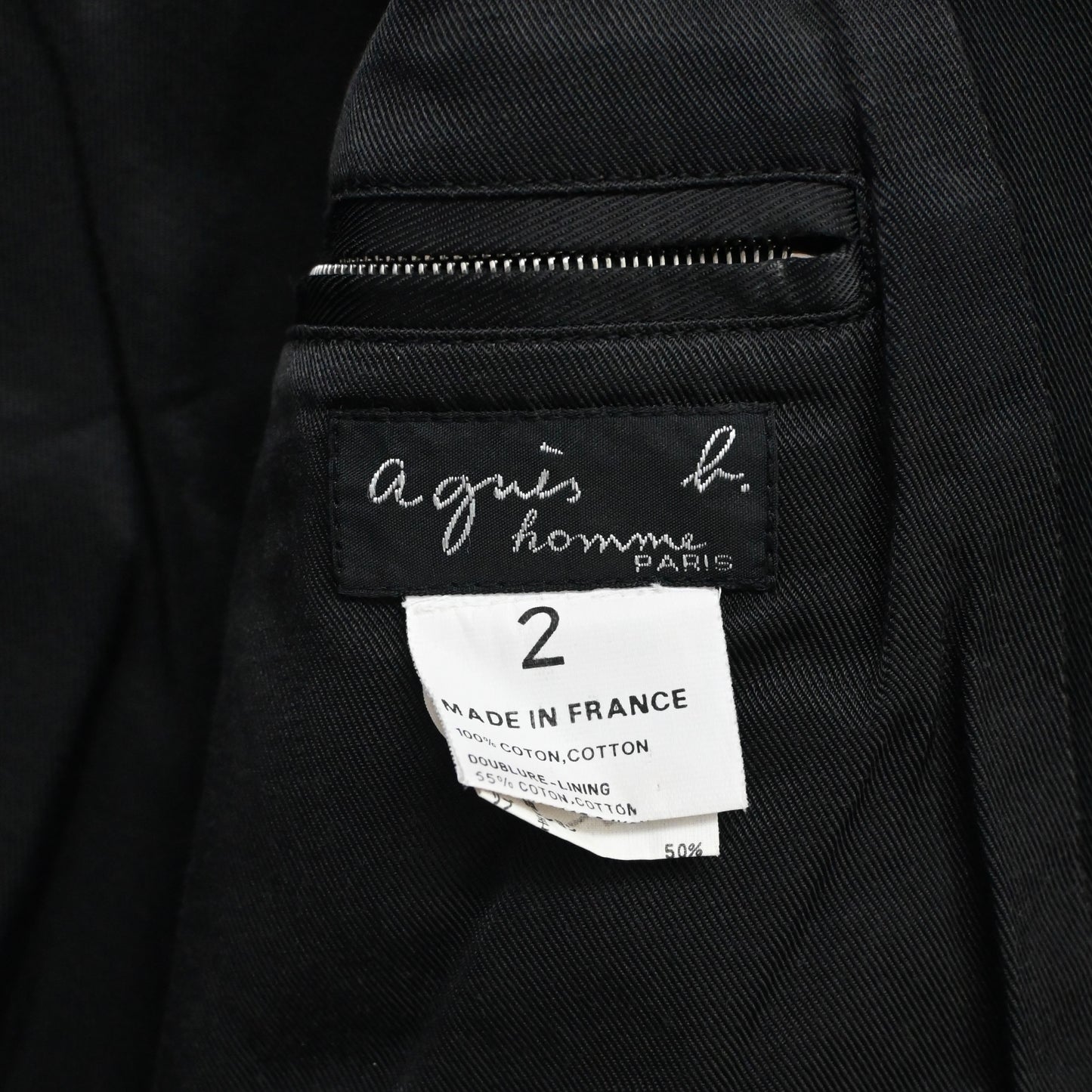 1990s agnes b homme kint docking cotton blouson 2