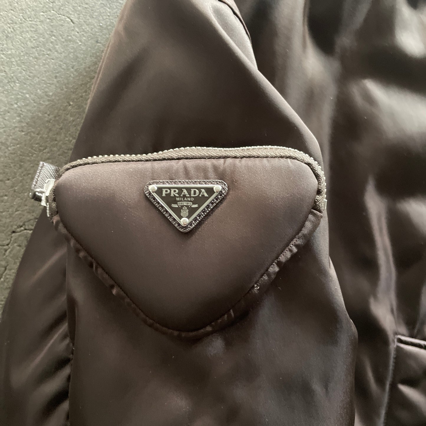 2021aw prada re nylon bomber jacket XS by raf simons