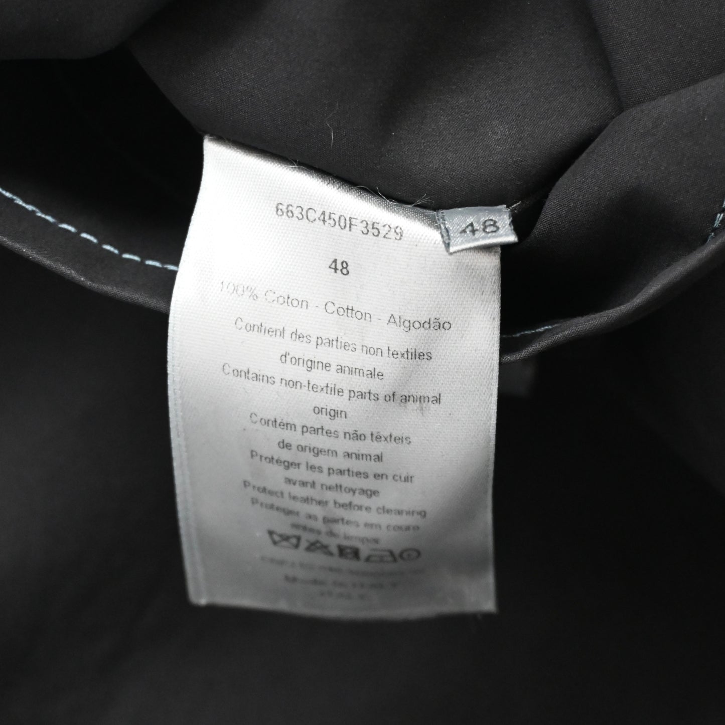 2015aw dior stitch cotton blouson 48 by raf simons