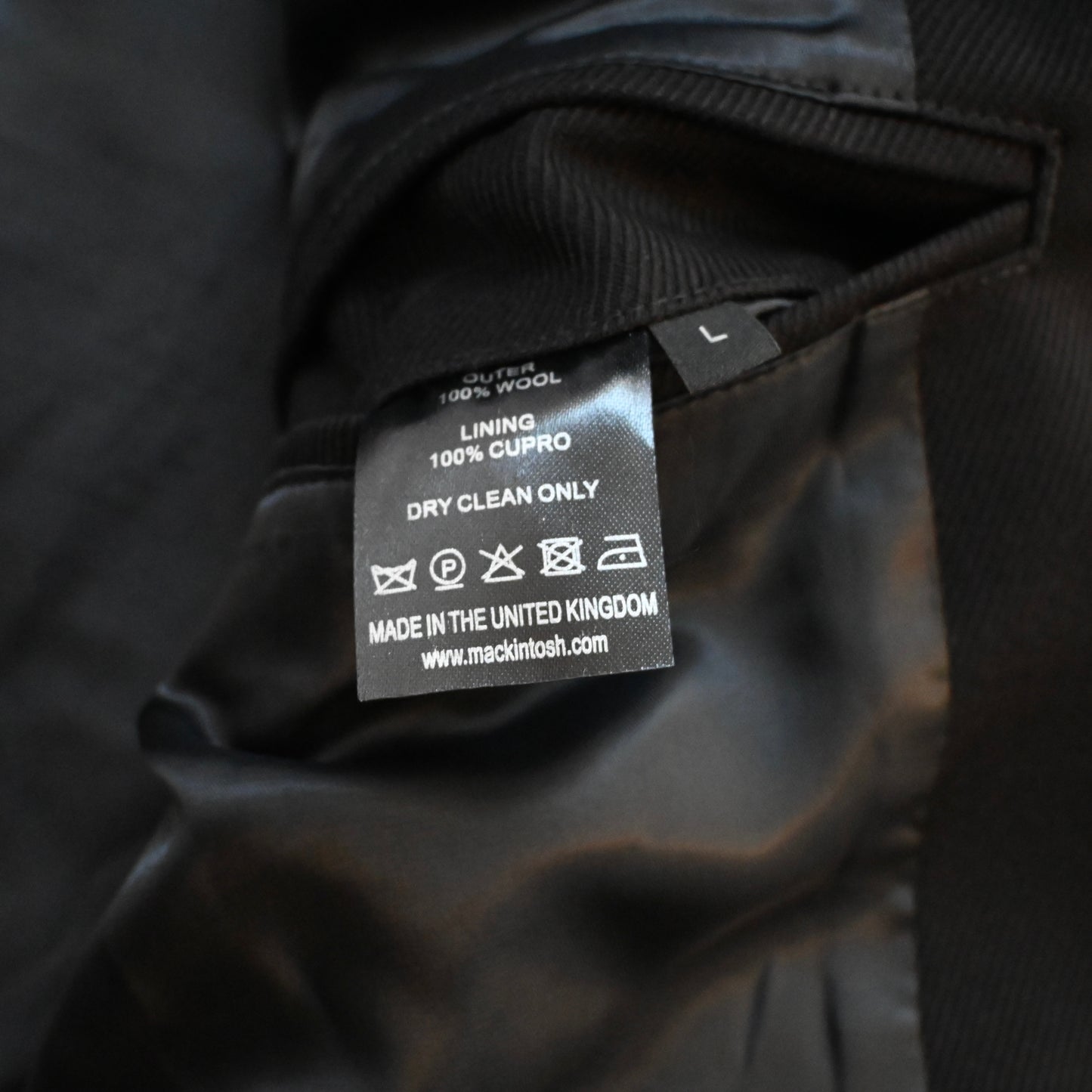 2017aw kiko kostadinov mackintosh cropped harrington jacket L