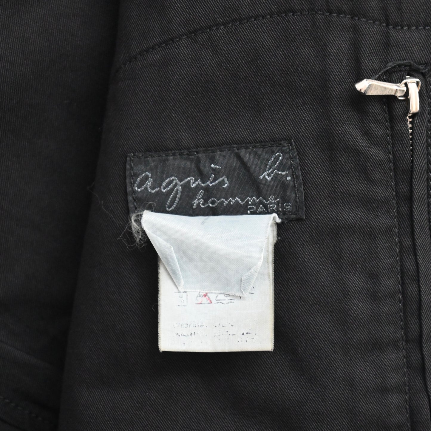 1990s agnes b cotton blouson jacket 1