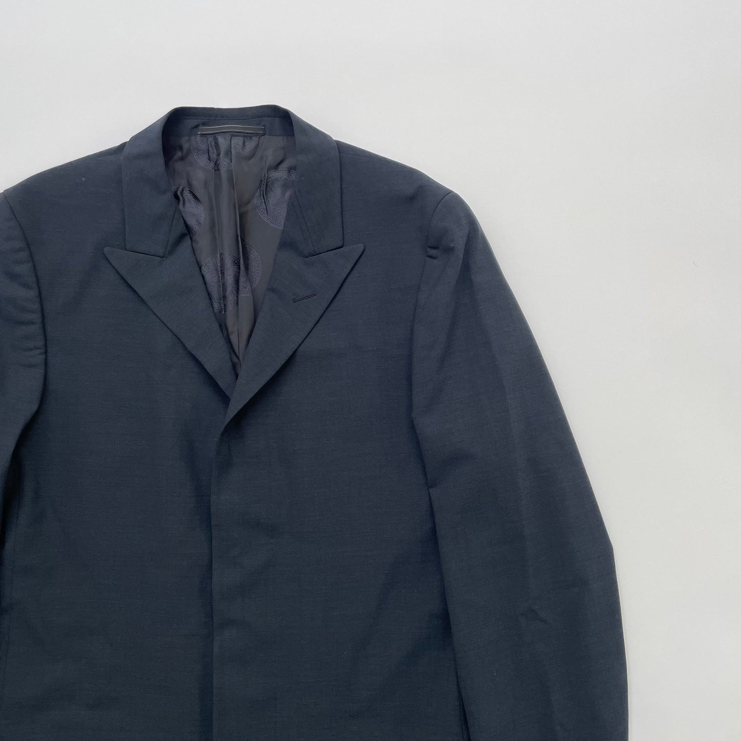 1998ss versace wool long coat 48
