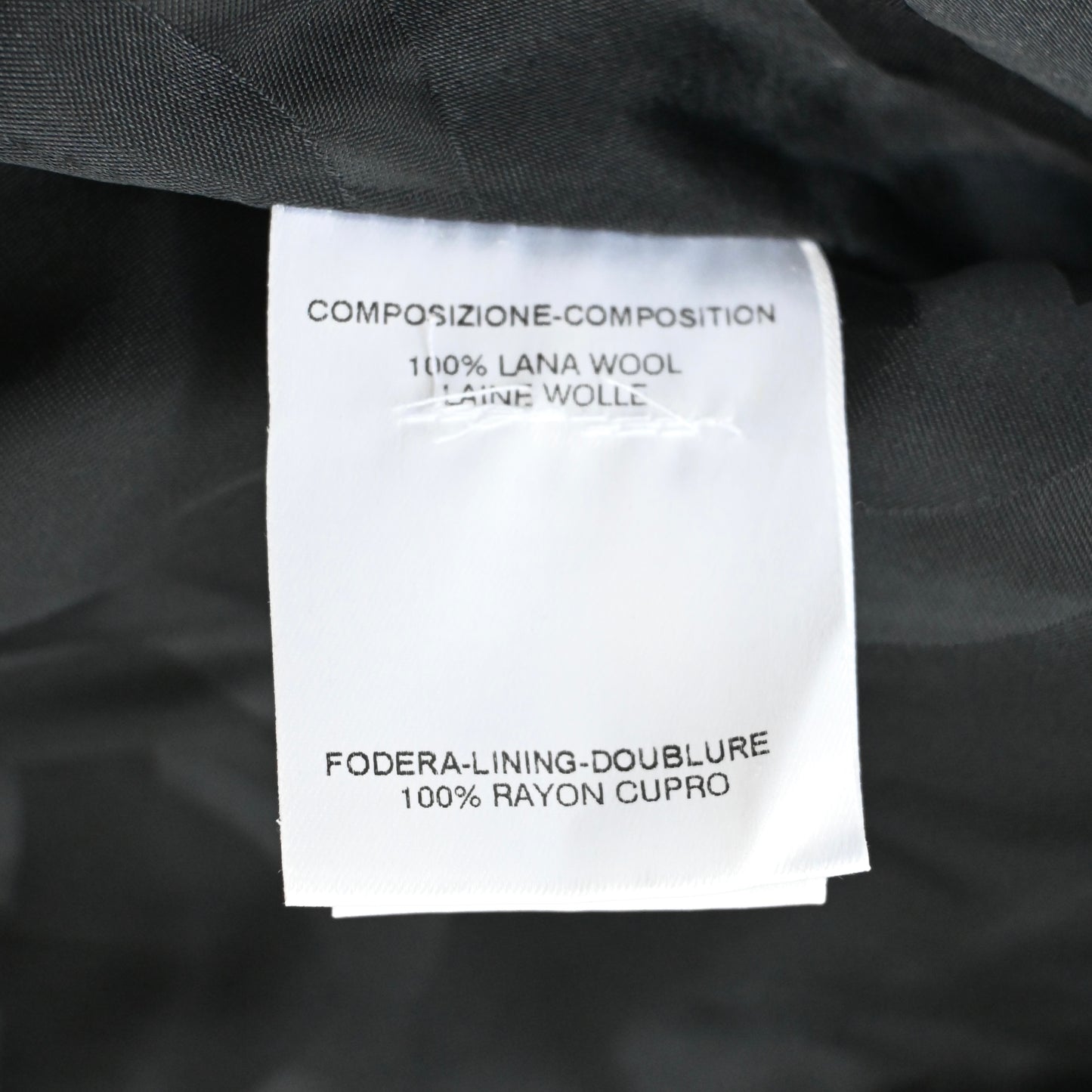 2004aw gucci asymmetric ribbon wool jacket 38 by Tom ford