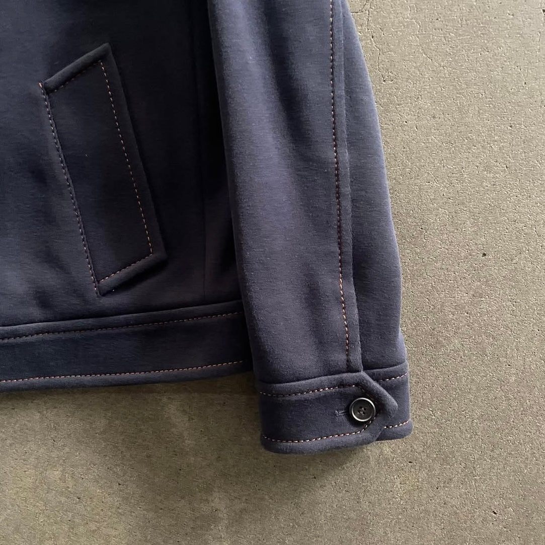 2015ss prada stitch cotton blouson 50
