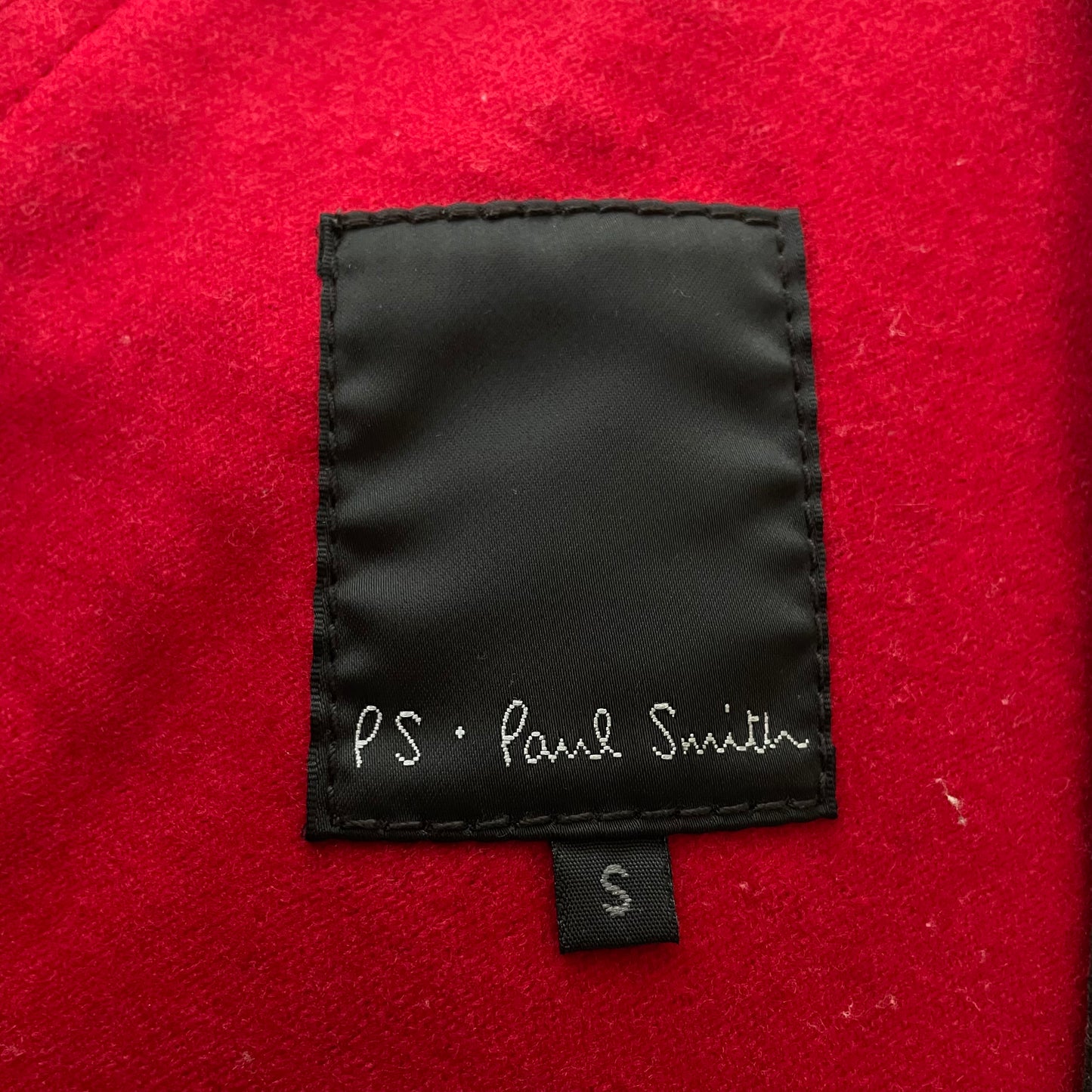 2000s paul smith cow leather jacket S