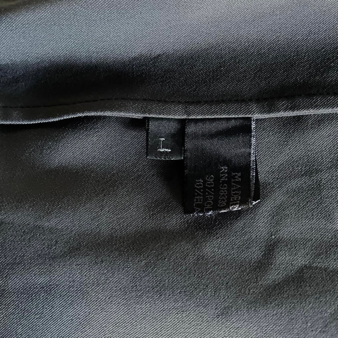 1990s prada nylon chester long coat L