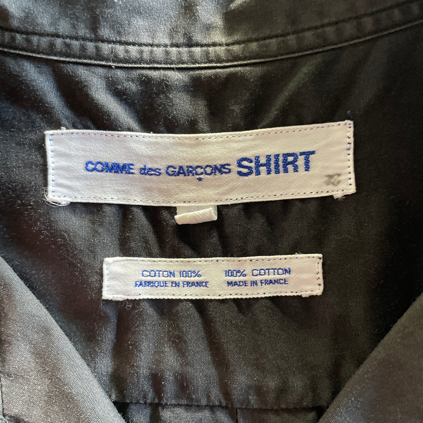 1992ss comme des garcons bar code print shirt M