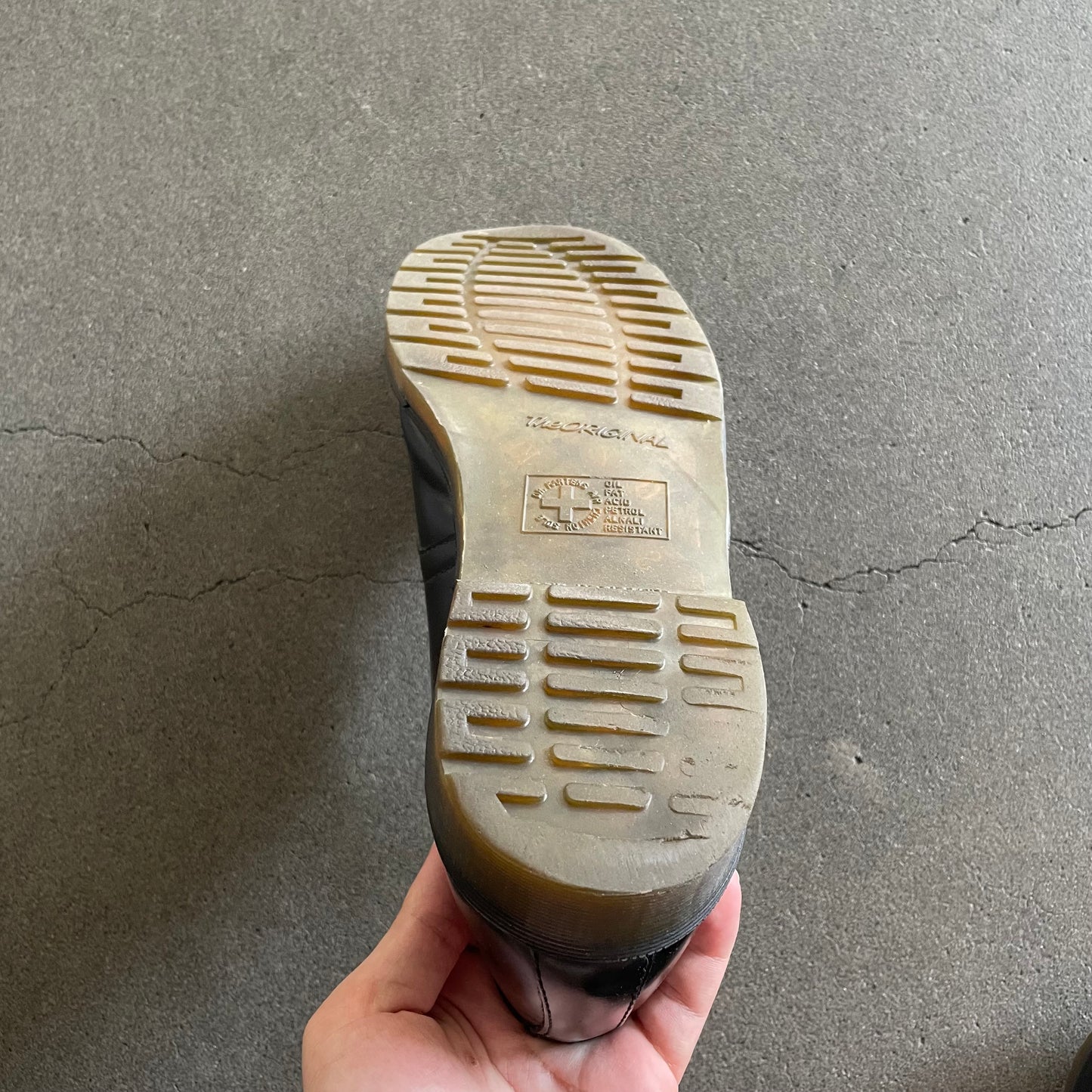 2019aw raf simons Dr. Martens Exposed Steel Toe Shoes 44
