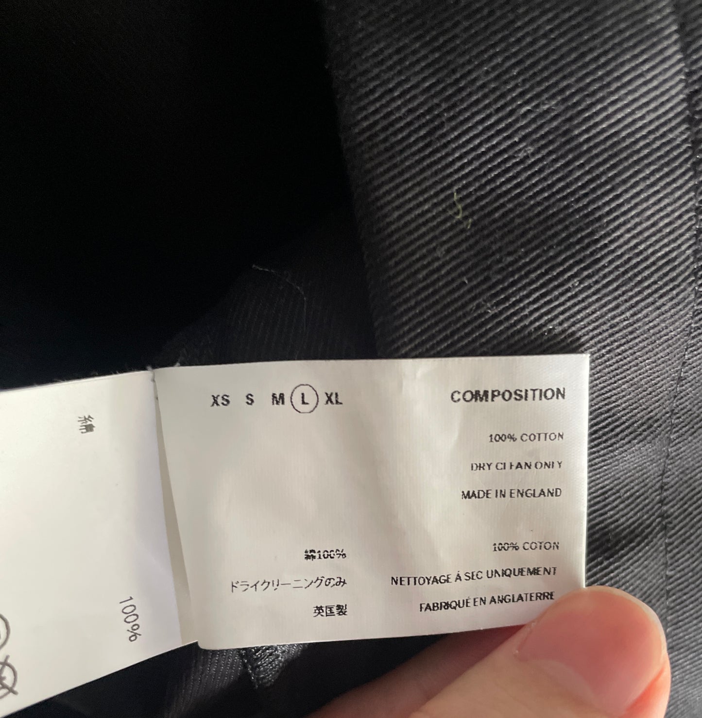 2017aw kiko kostadinov wrap collar pullover L