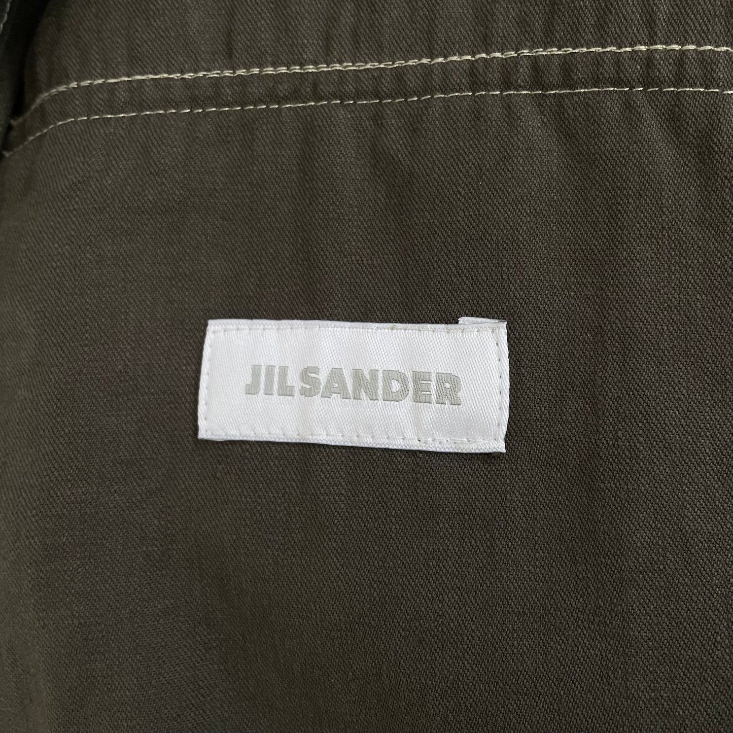 2000s jil sander studs cotton blouson 50