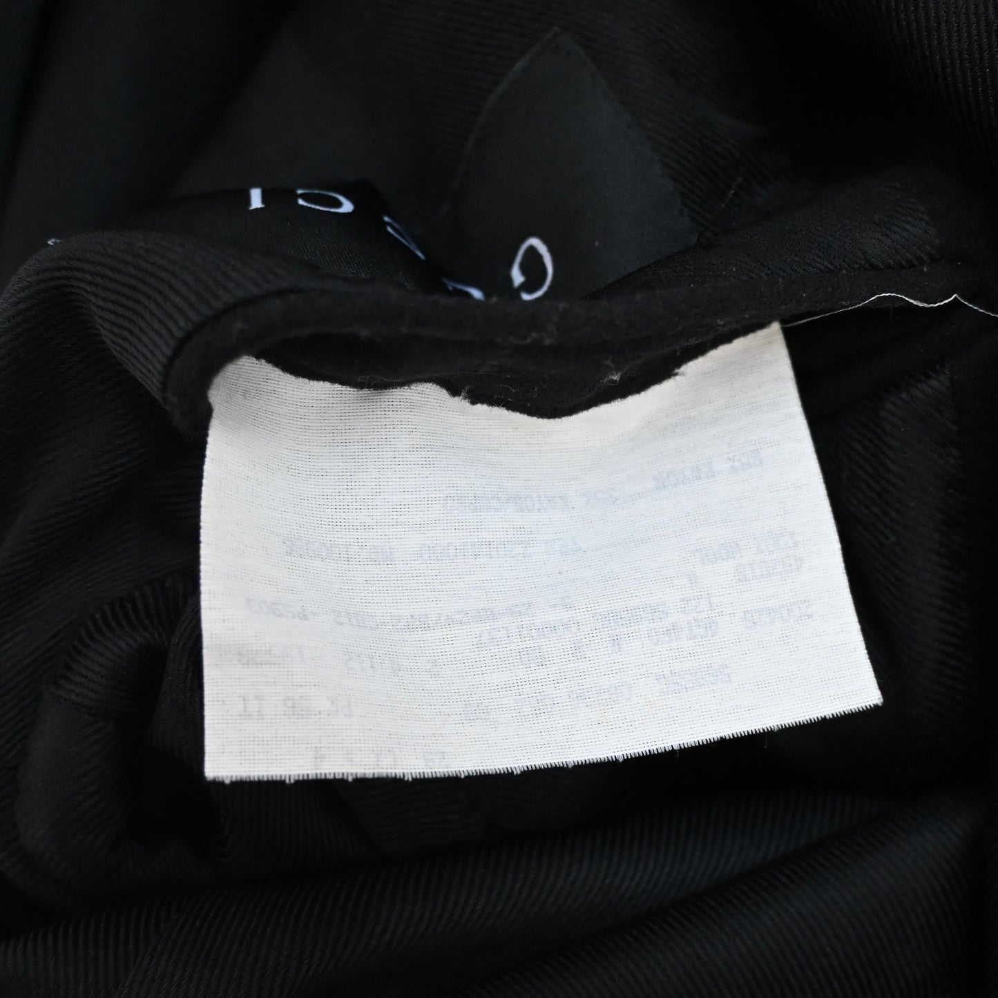 2002aw gucci wool double breasted coat 48 by Tom ford
