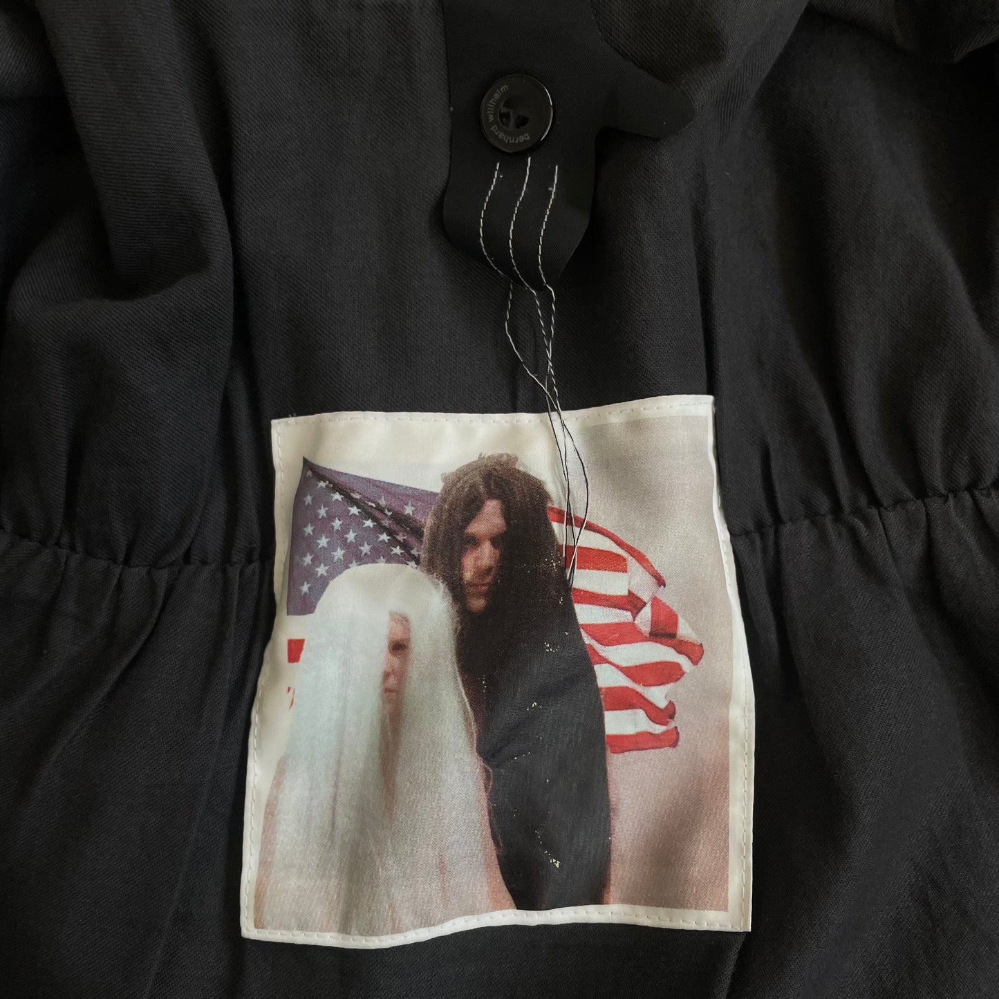 2006ss bernhard willhelm Shirring process bomber jacket M