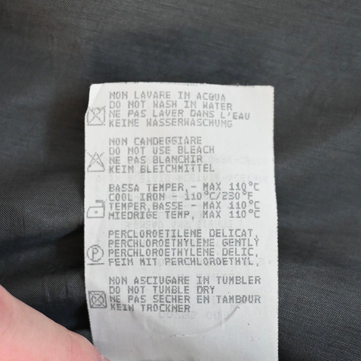 1990s emporio emporio armani suede leather jacket 48