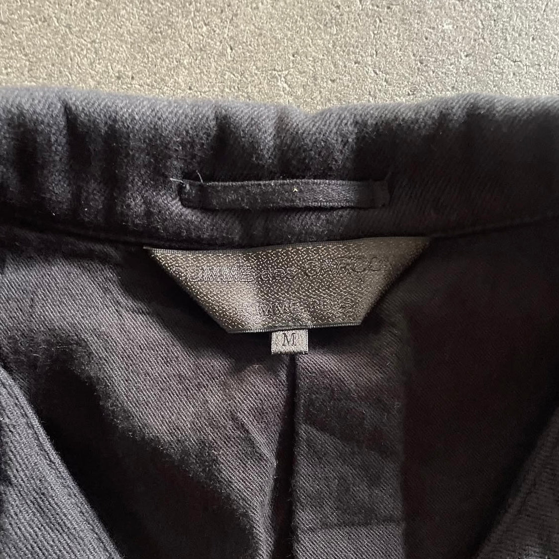 2003aw comme des garcons stitch wool blouson M