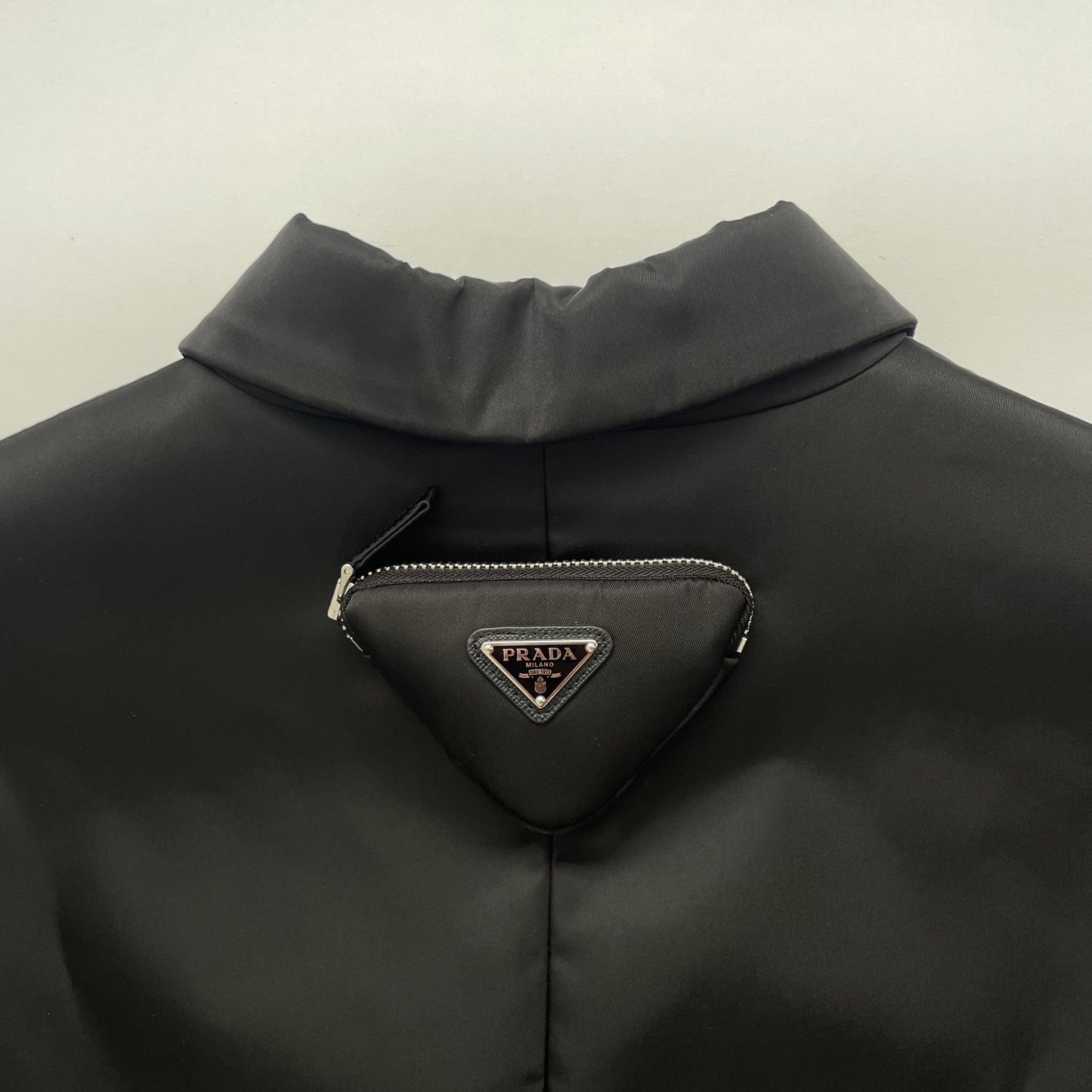 2021aw prada spg891 re nylon long coat L by raf simons