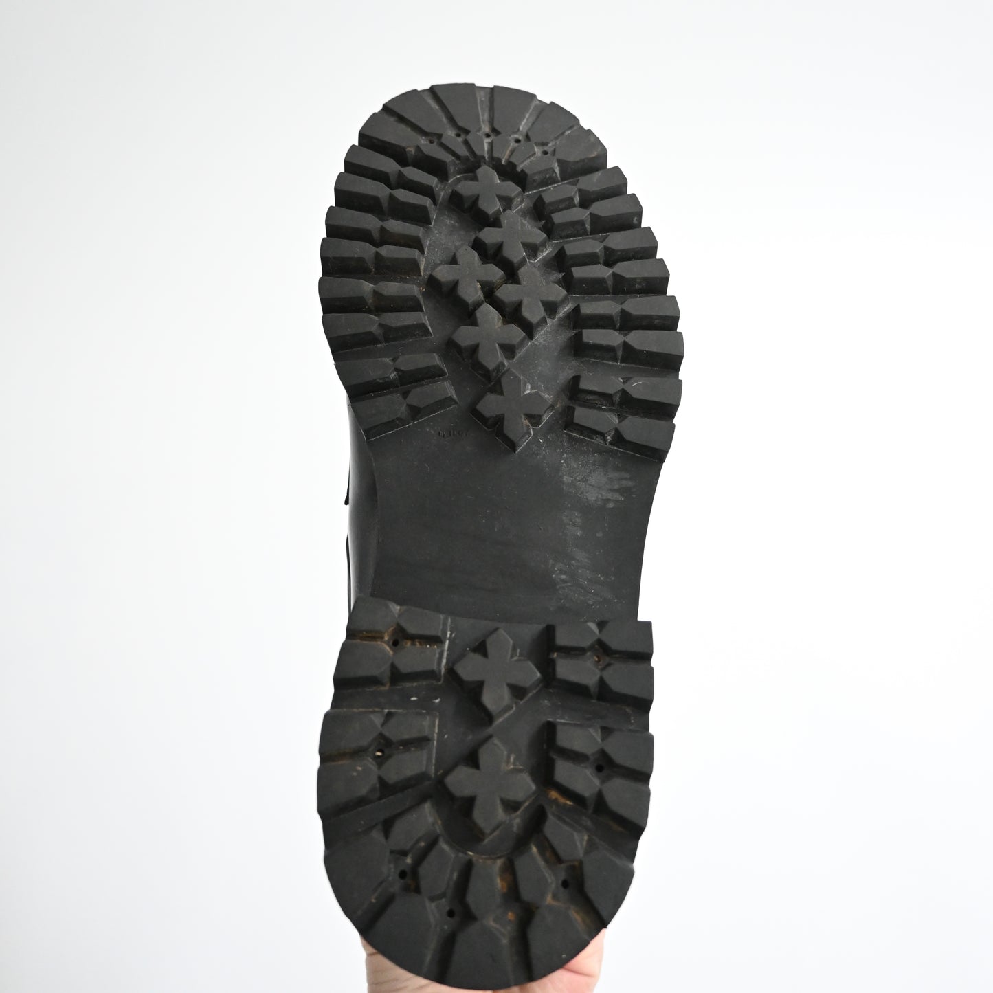 1999aw prada side release buckle leather boots 42