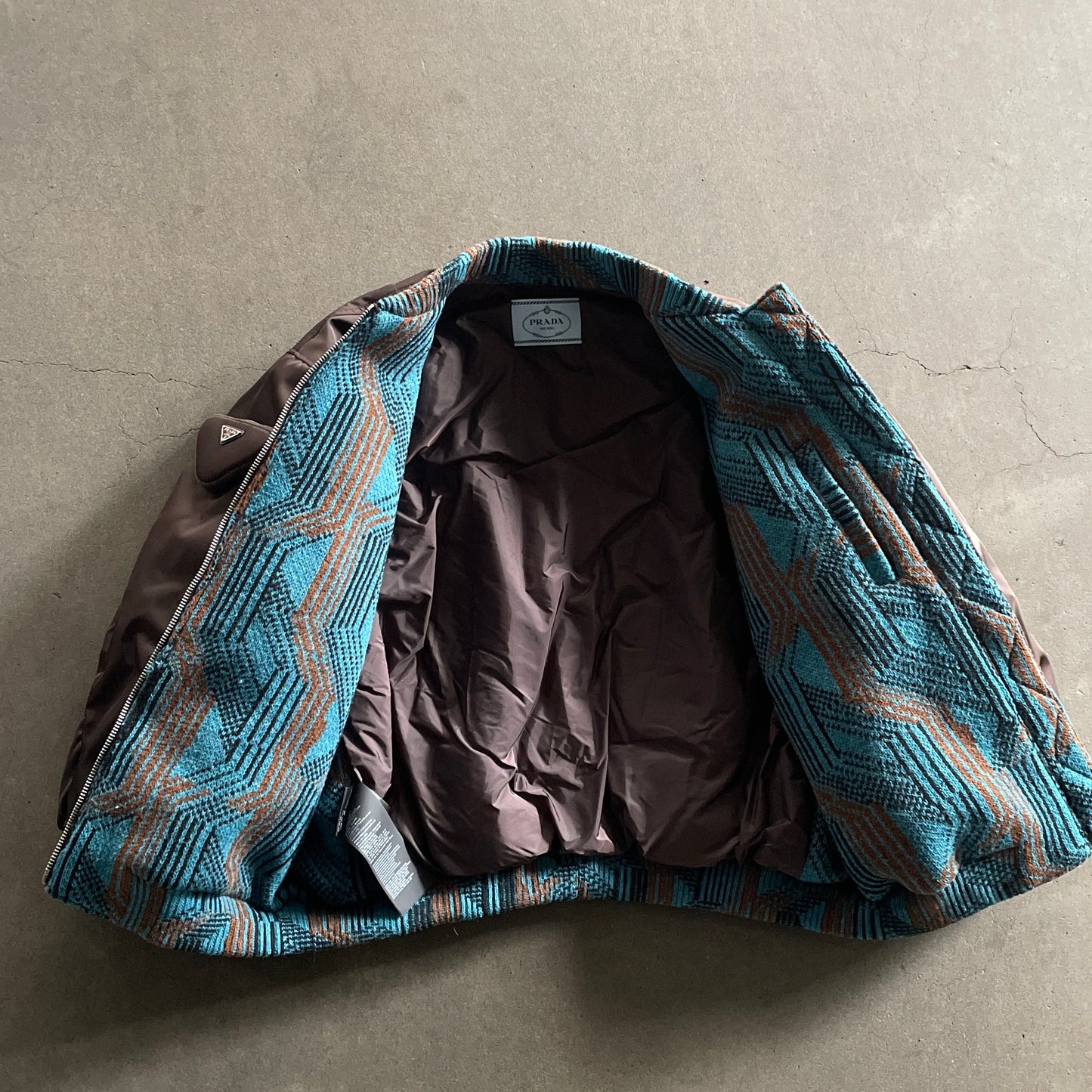 2021aw prada re nylon bomber jacket XS by raf simons