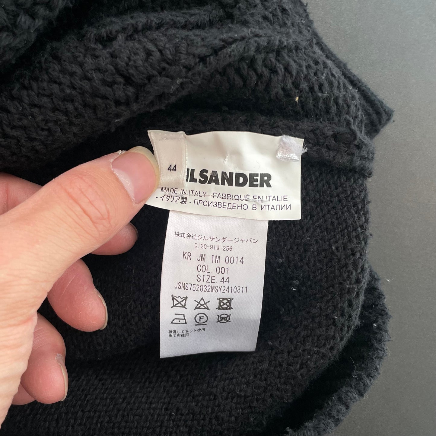2024ss jil sander cotton longsleeve kint 44