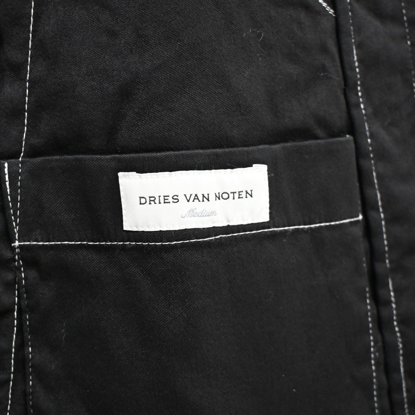 2017ss dries van noten chest strap cotton blouson M