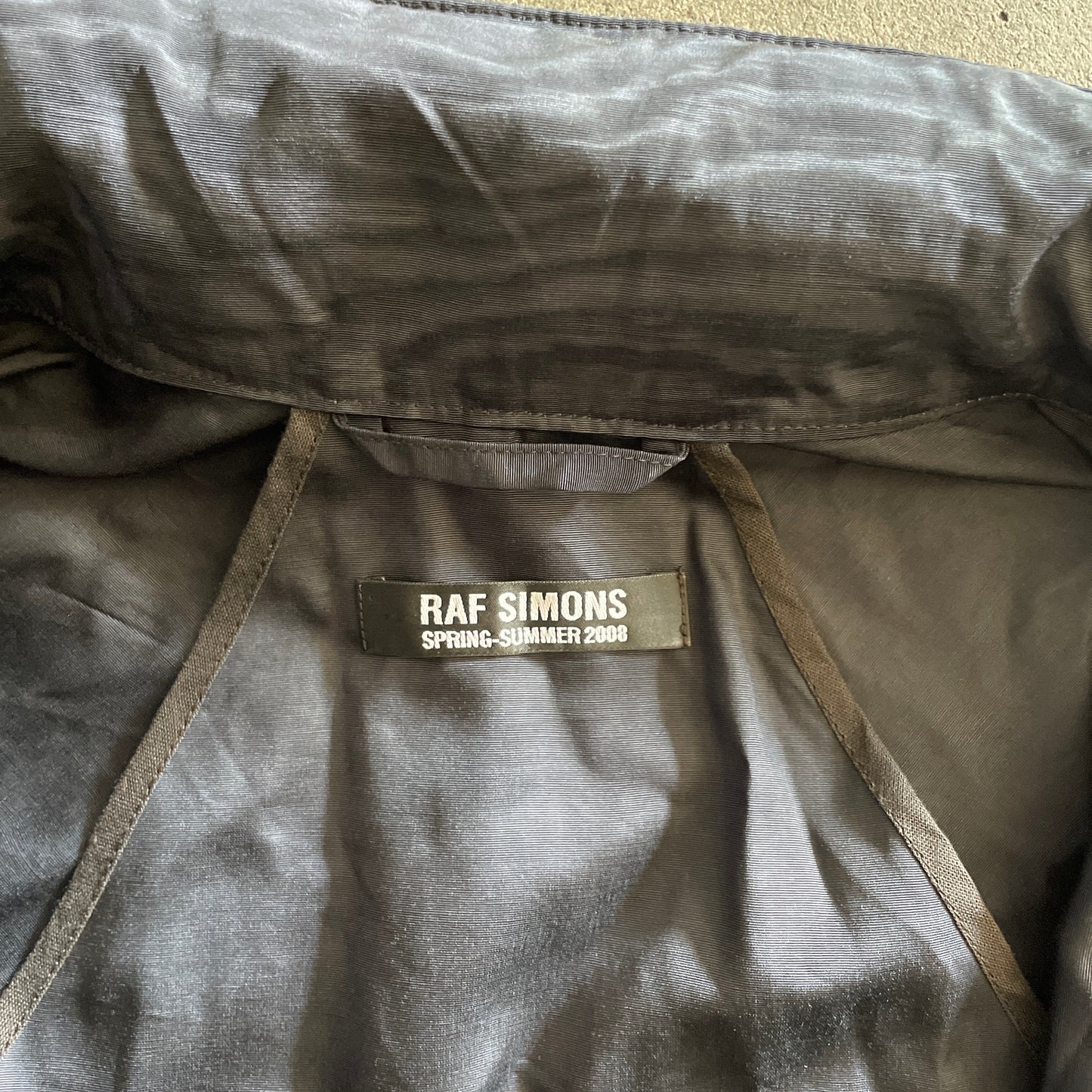 2008ss raf simons spring mods coat 46