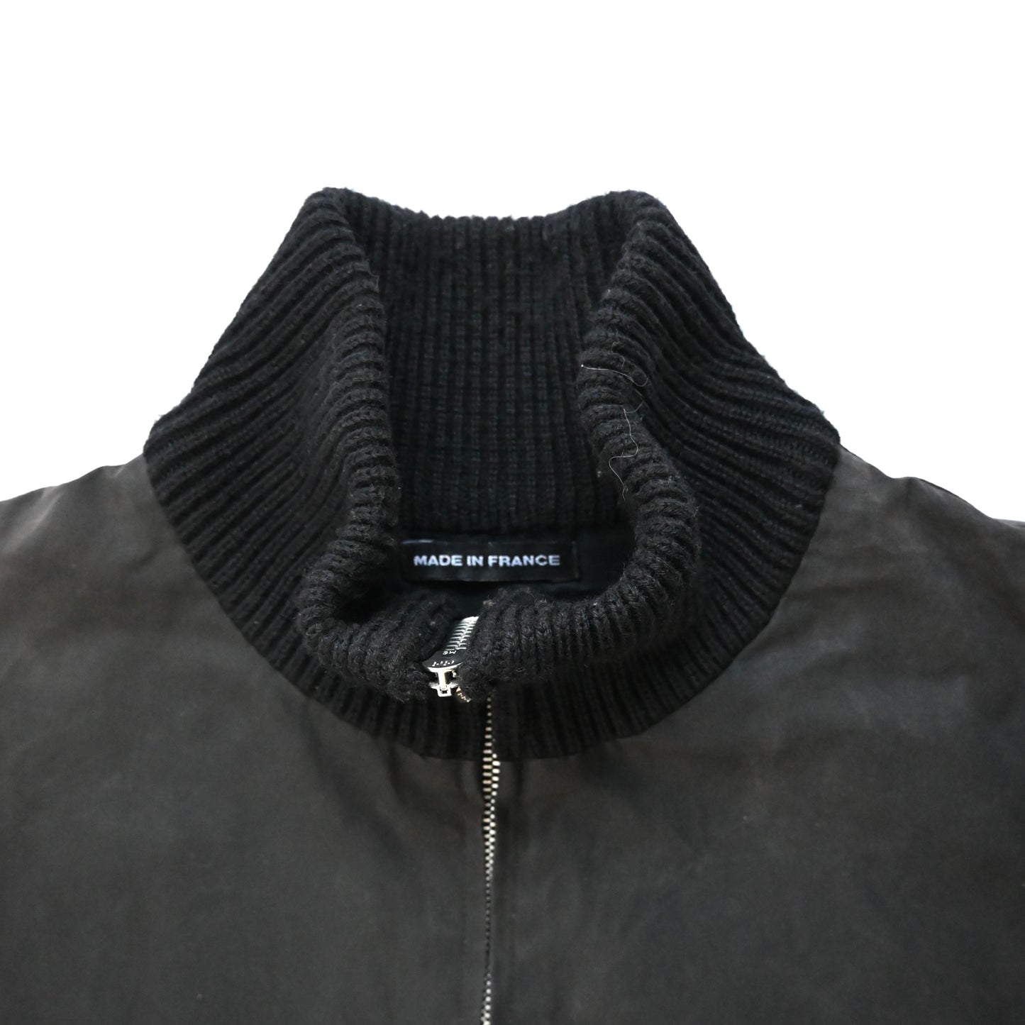 1990s agnes b kint docking High neck cotton blouson 48