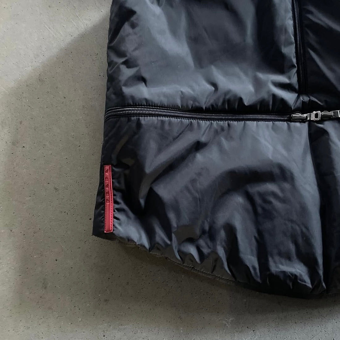 1999aw prada sport ninja down waistcoat 48