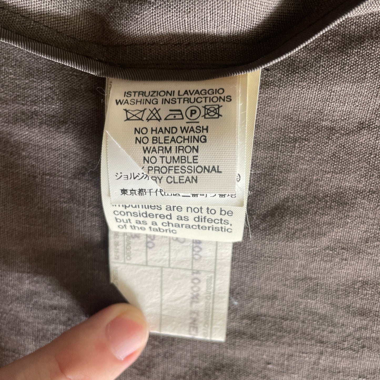 1997ss giorgio armani wool blouson jacket 54