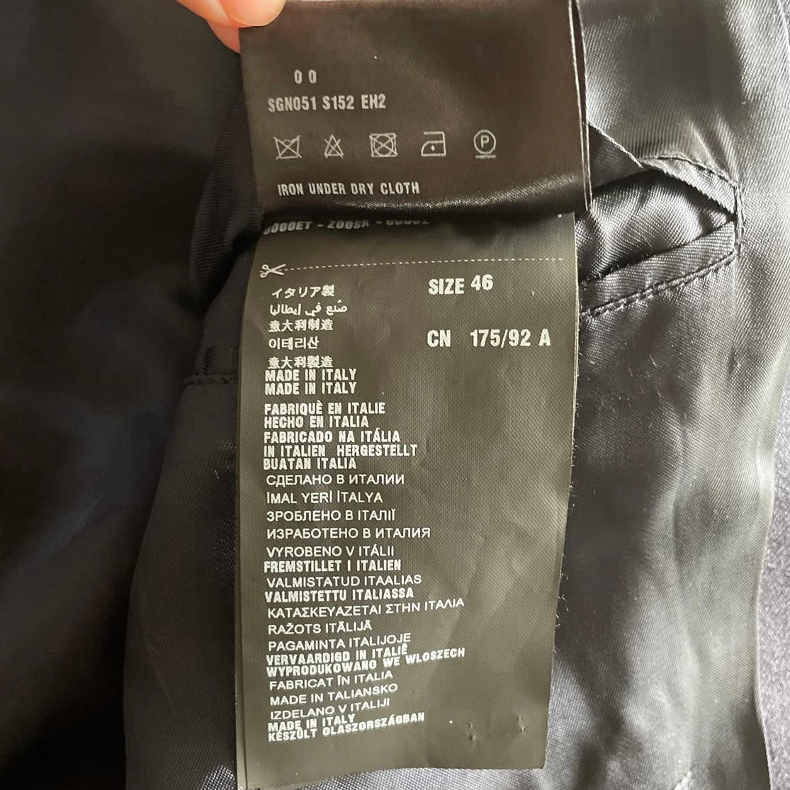 2015aw prada cotton short blouson 46