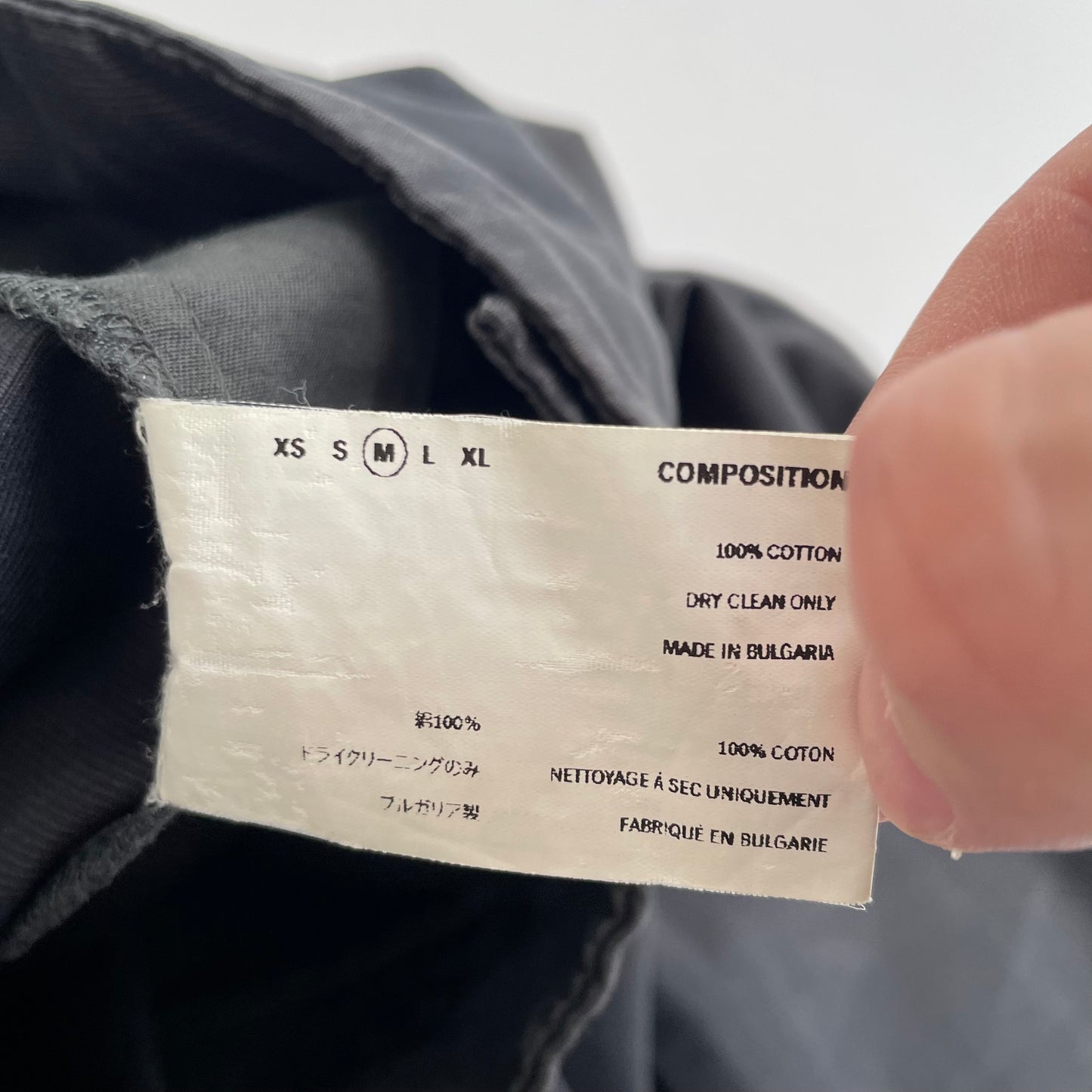 2018ss kiko kostadinov cubist double zip trousers M