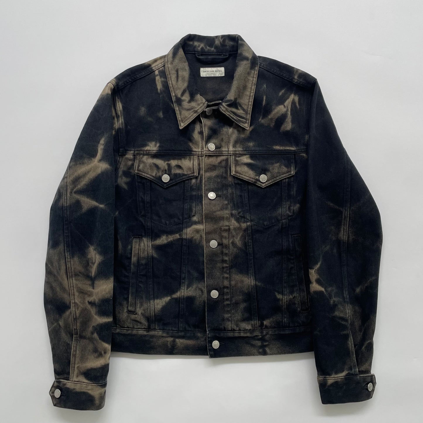 2022ss dries van noten breached denim jacket L