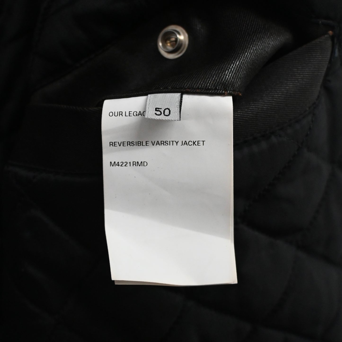 2023aw our legacy reversible varsity jacket 50