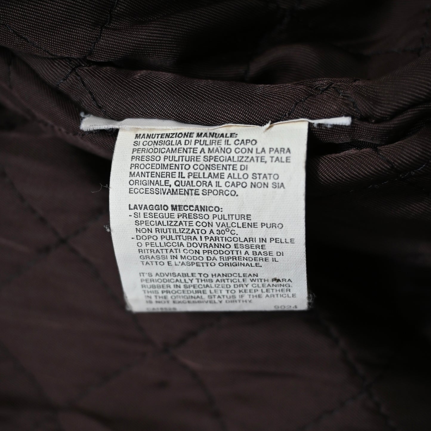 1990s giorgio armani lamb leather flight jacket 54