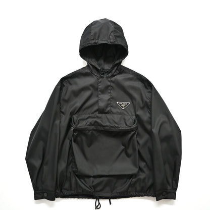 2020ss prada sgb407 anorak nylon hoodie M