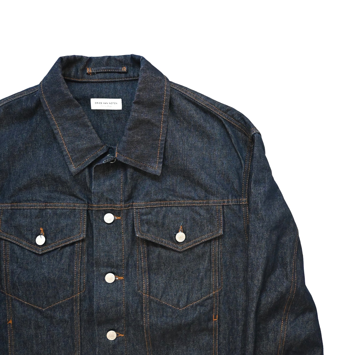 2022ss dries van noten indigo denim jacket XL
