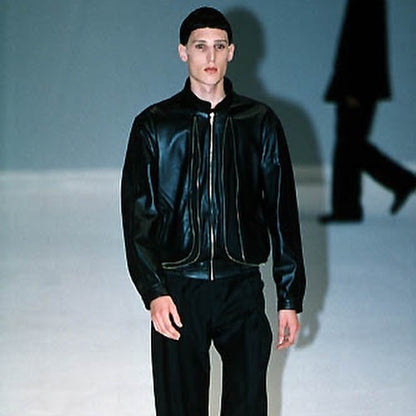 2000ss raf simons multi zipper bomber jacket 46