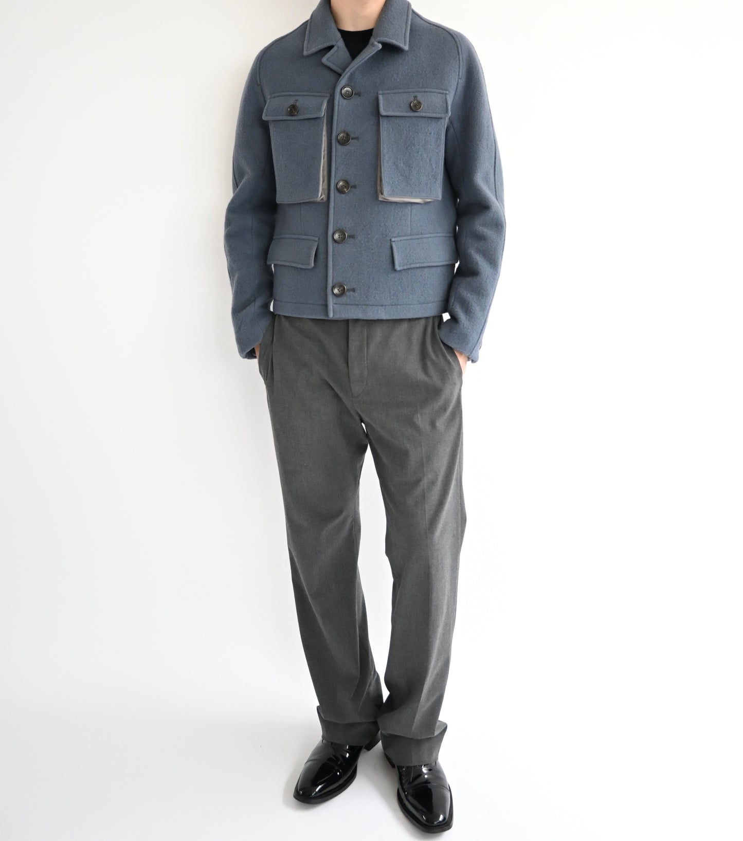2014aw gucci wool pocket blouson 46