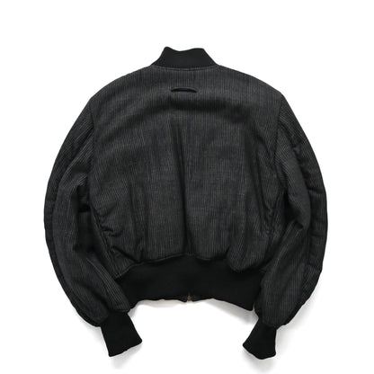 1998aw jean paul gaultie wool short bomber jacket 50