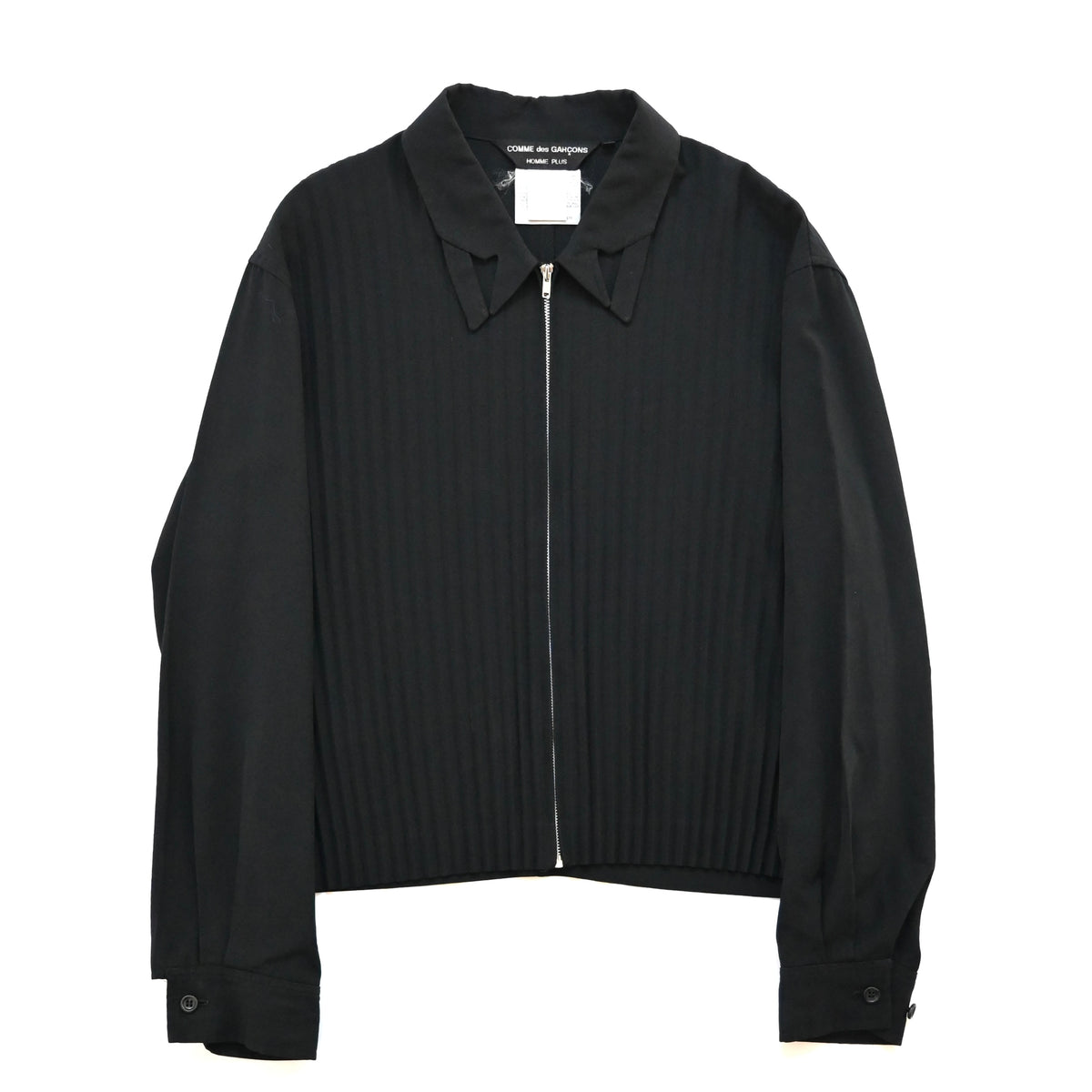 1996aw comme des garcons homme plus distinctive collar cut pleats blouson M
