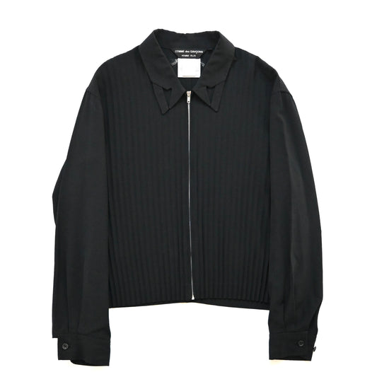 1996aw comme des garcons homme plus distinctive collar cut pleats blouson M