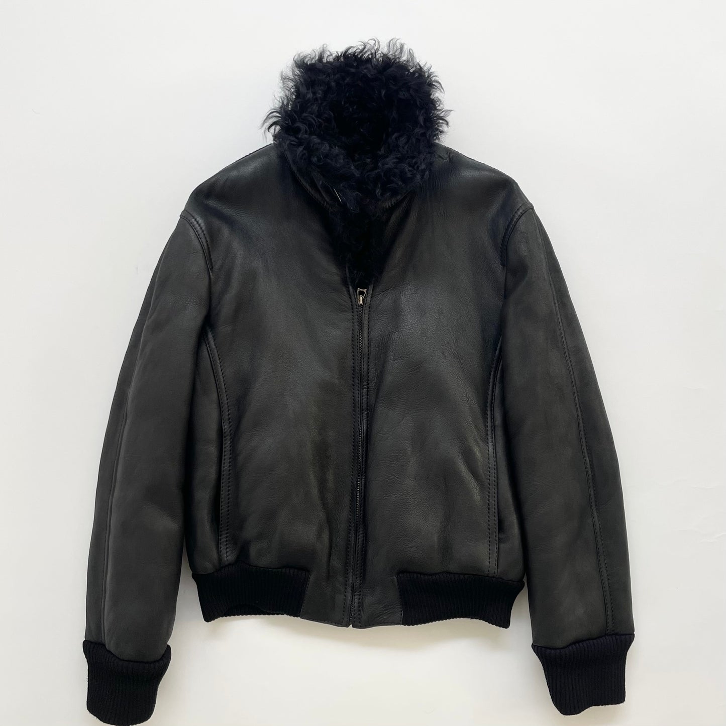 2001aw gucci genuine leather mouton  jacket 46 by Tom ford