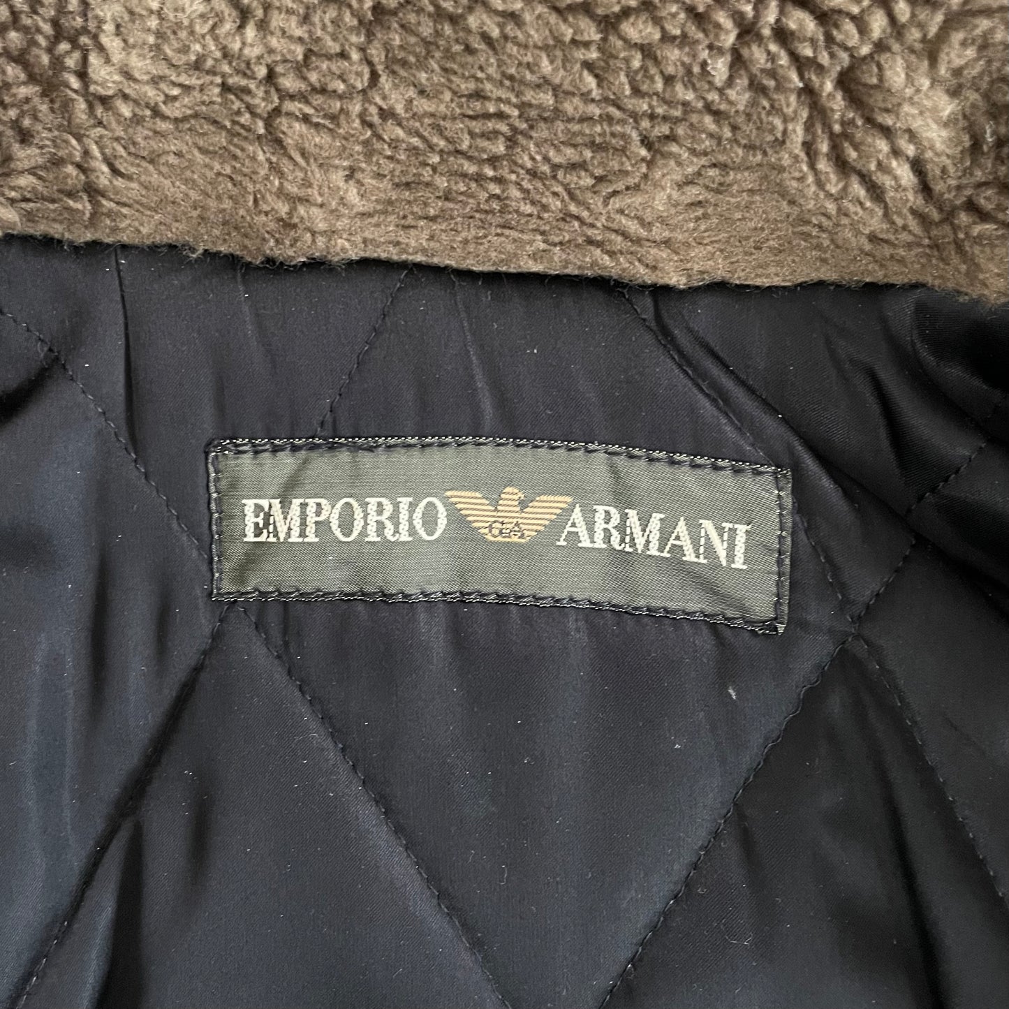 1983aw emporio armani leather flight  jacket M