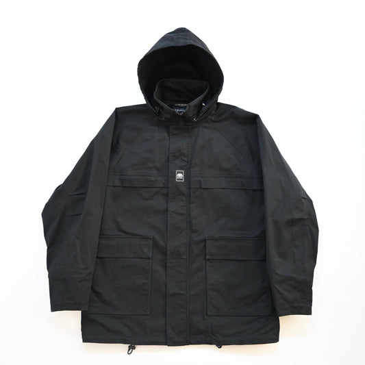 2023aw balenciaga reversible hood zipped cotton windbreaker 46