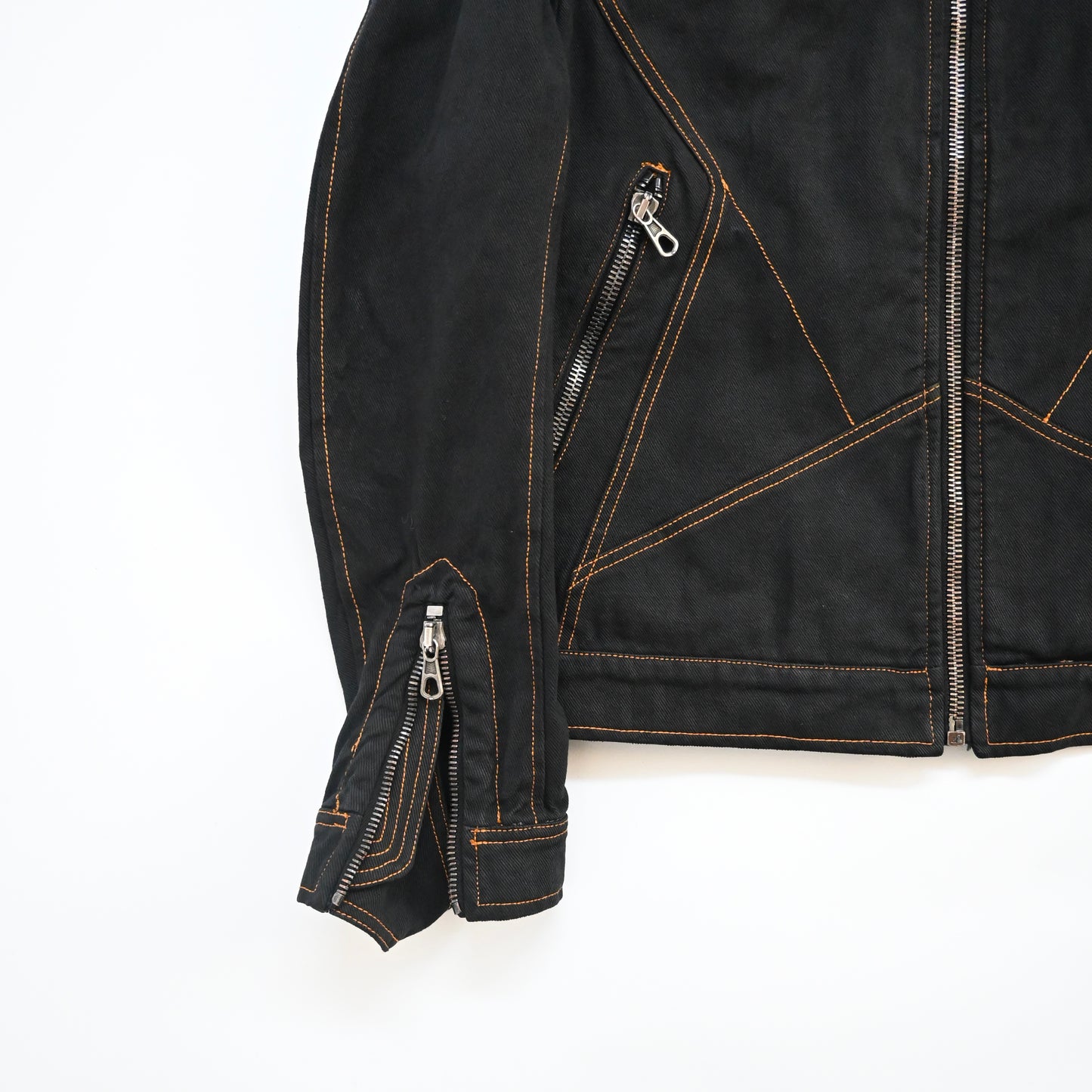 2004ss john galliano western denim jacket 46