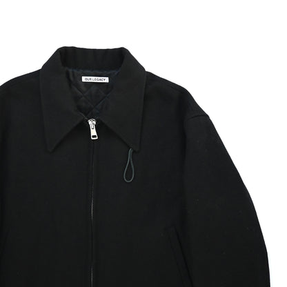 2023aw our legacy black leather hum jacket 46