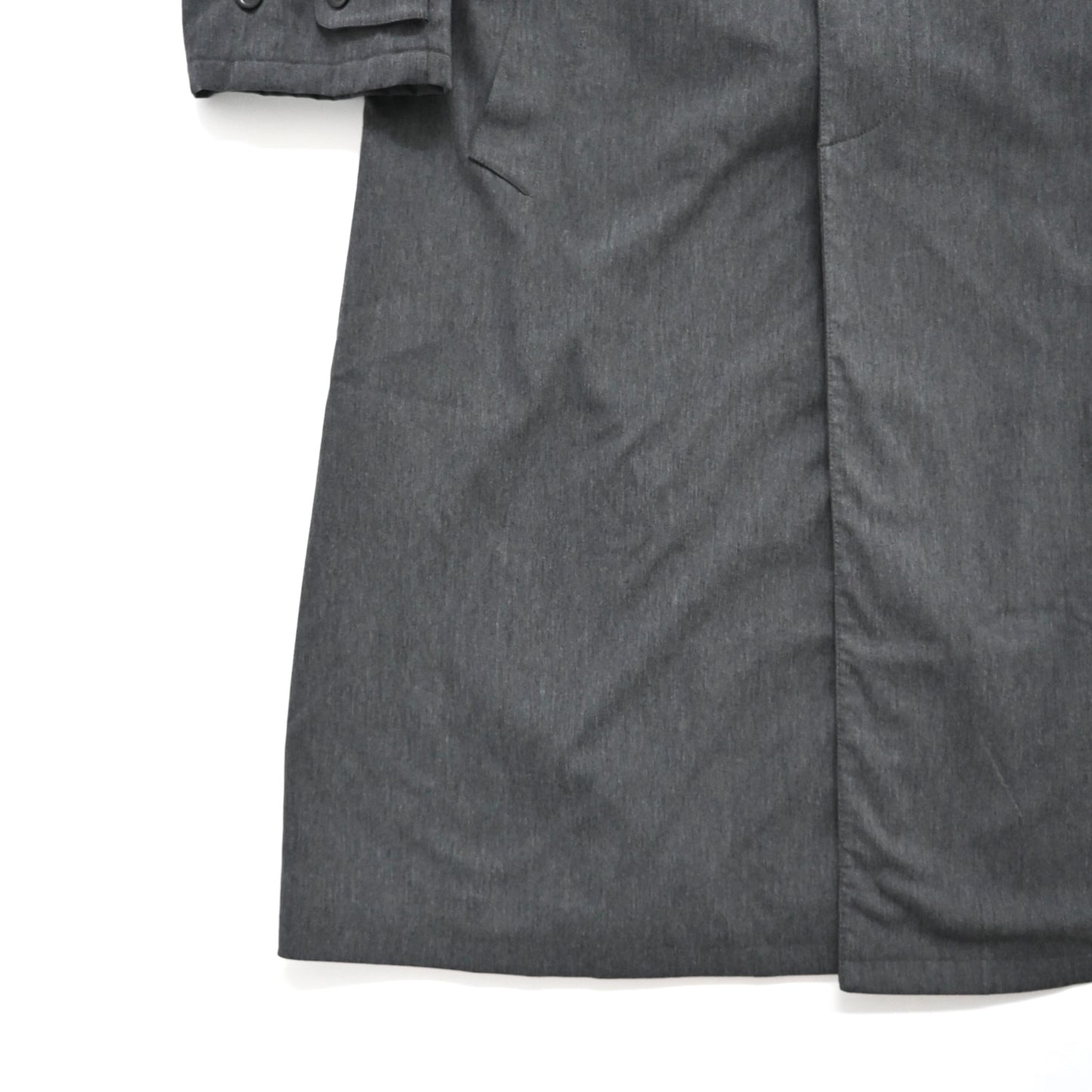 1990s giorgio armani cotton long coat 52