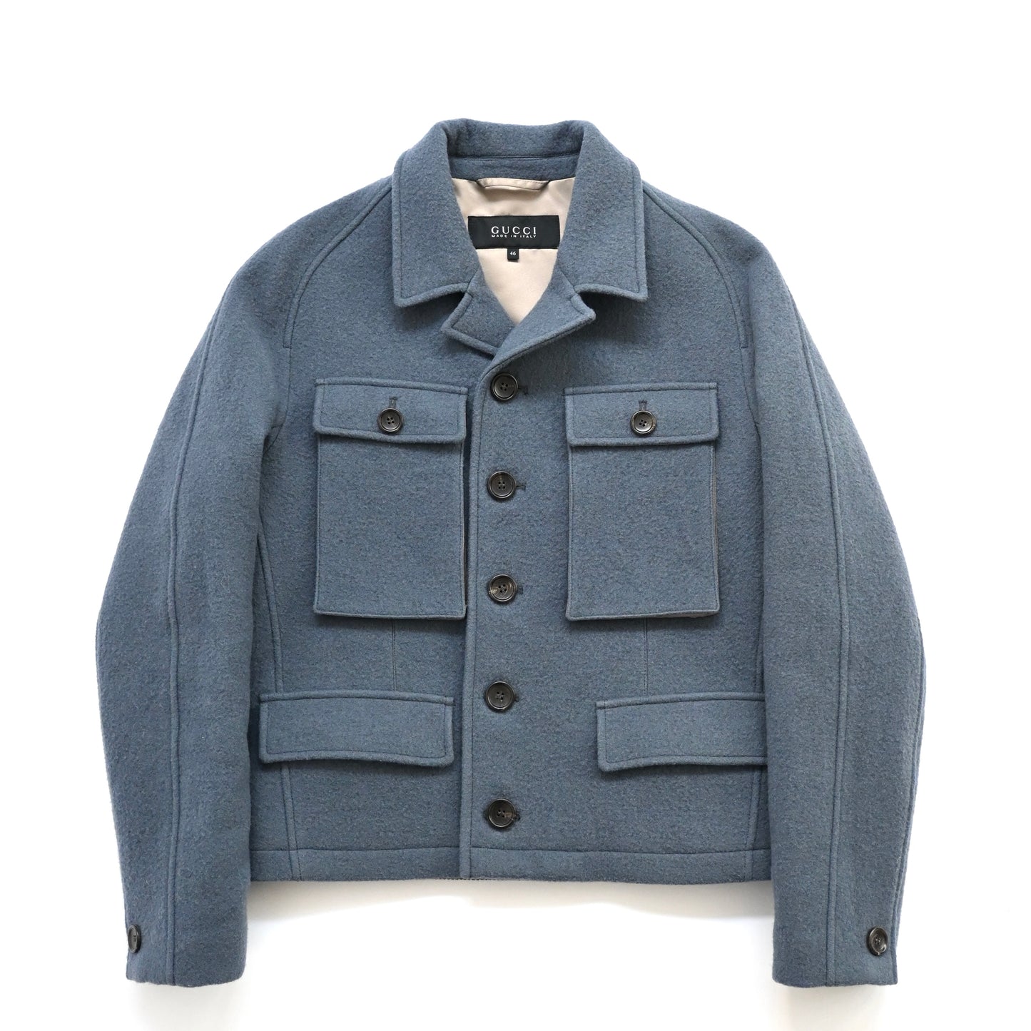 2014aw gucci wool pocket blouson 46