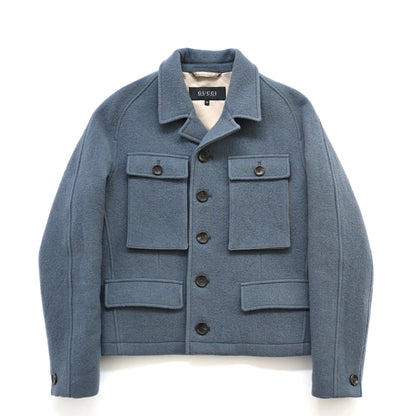 2014aw gucci wool pocket blouson 46