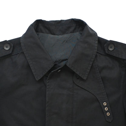 2000s gucci cotton high neck half coat 48 by Tom ford