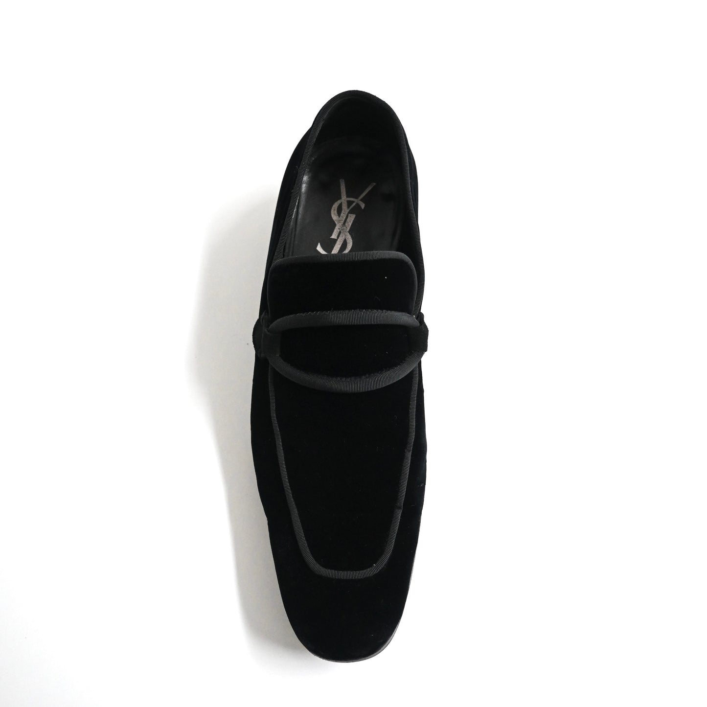 2000s yves saint laurent rive gauch velours low loafer 41 by Tom ford